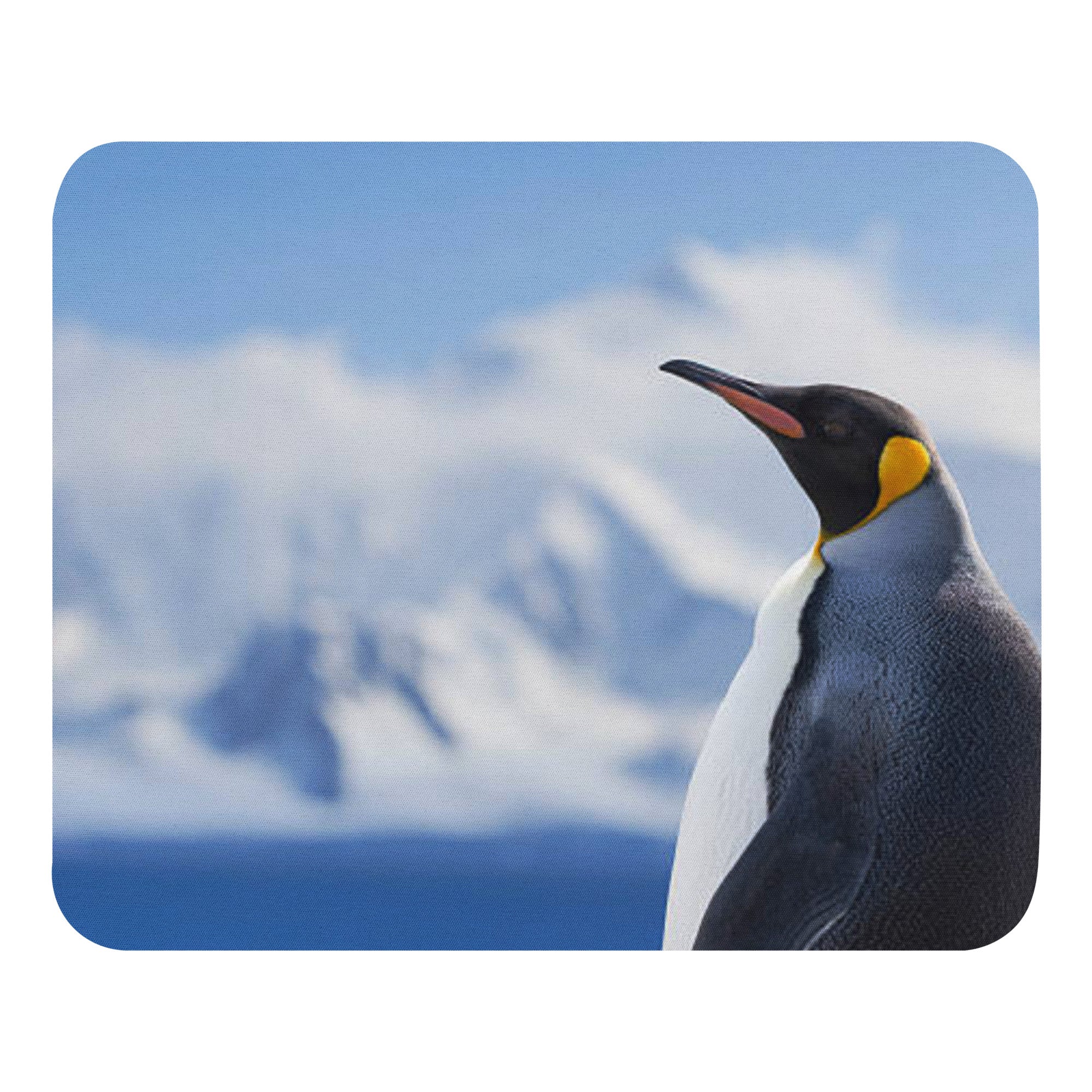 Padded Non-Slip Mousepad - Penguin Portrait