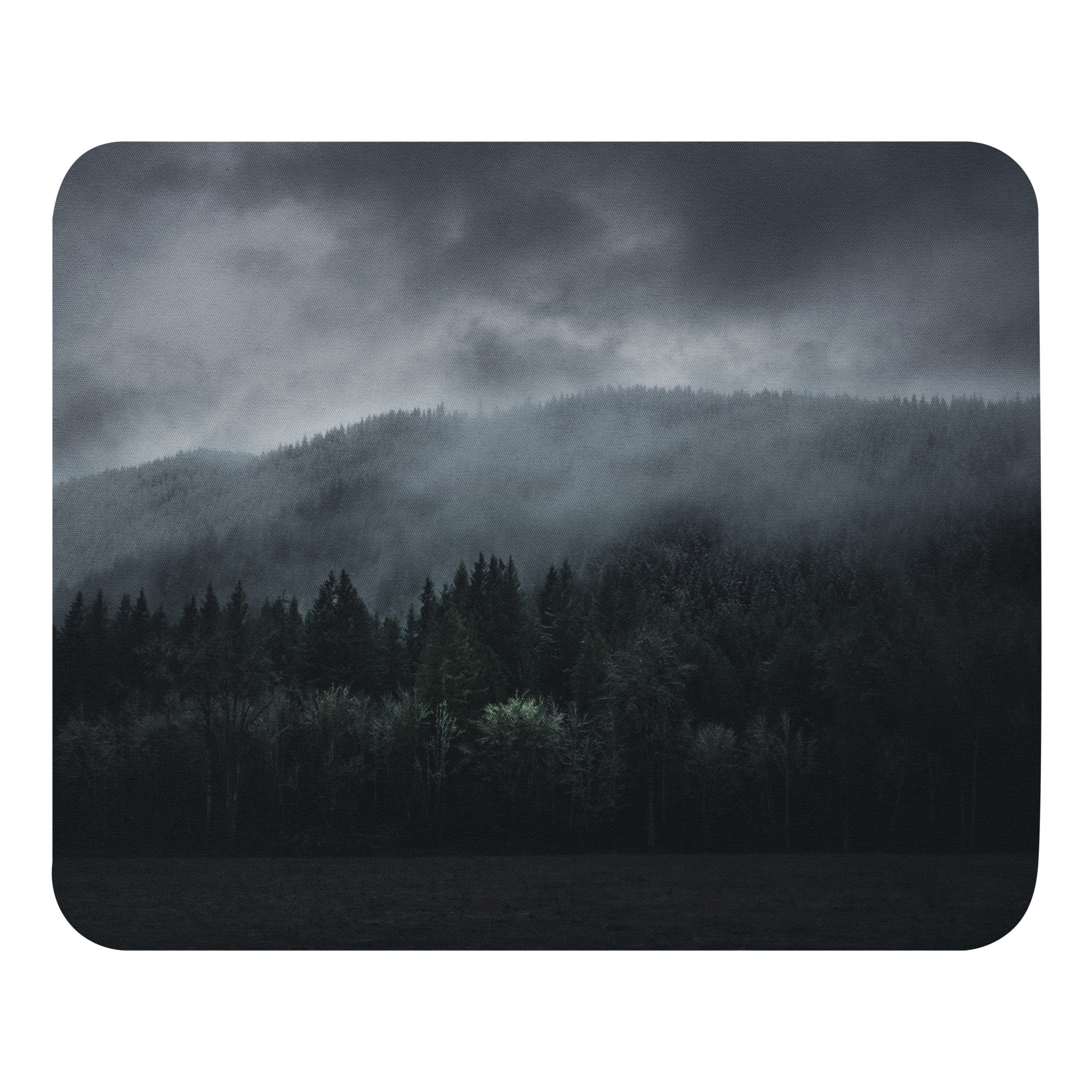 Padded Non-Slip Mousepad - Silent Pine Range