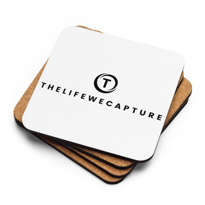 Gloss Coated Cork Backed Coaster - TLWC Brand