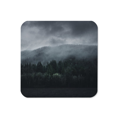 Gloss Coated Cork Backed Coaster - Silent Pine Range