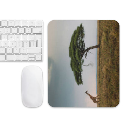 Padded Non-Slip Mousepad - Peaceful Giraffe