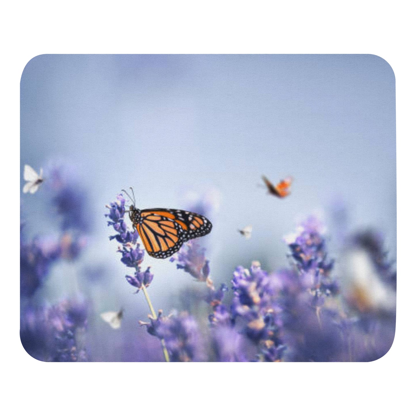 Padded Non-Slip Mousepad - Elegant Butterfly