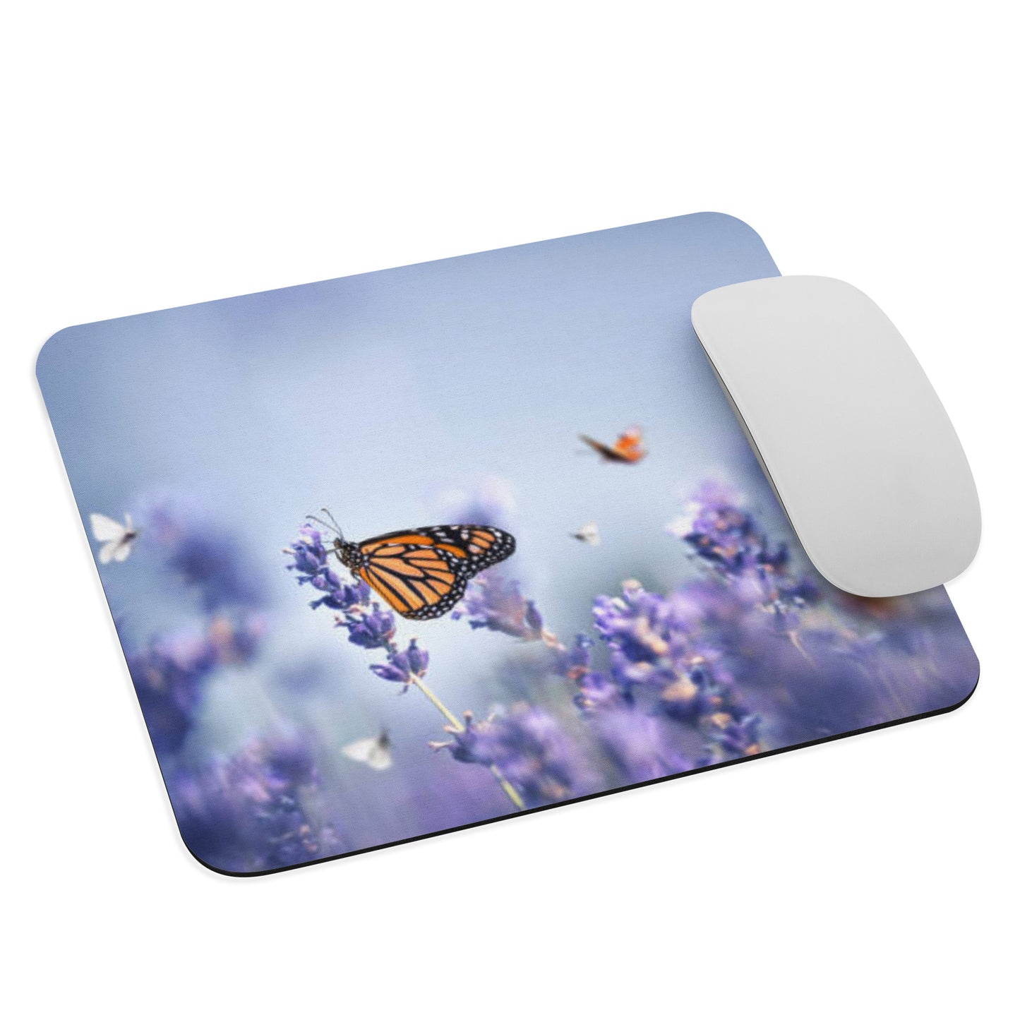 Padded Non-Slip Mousepad - Elegant Butterfly