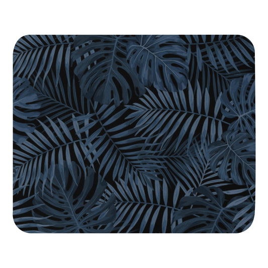 Padded Non-Slip Mousepad - Moody Fronds