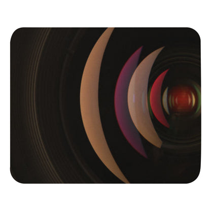 Padded Non-Slip Mousepad - Caramel Lens