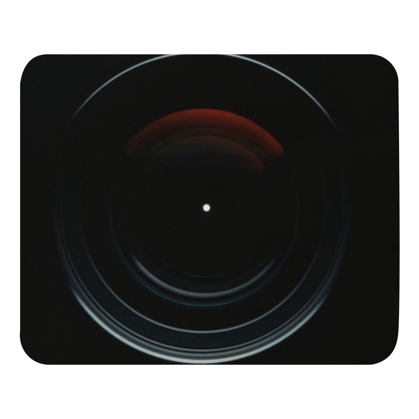 Padded Non-Slip Mousepad - Dark Lens