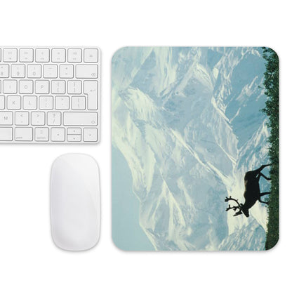 Padded Non-Slip Mousepad - Elk Mountain Range