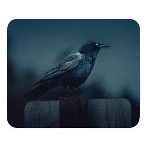 Padded Non-Slip Mousepad - Midnight Perch