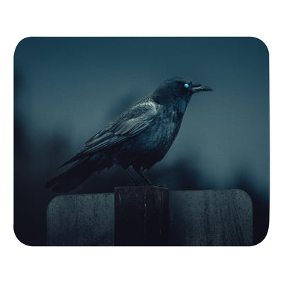 Padded Non-Slip Mousepad - Midnight Perch