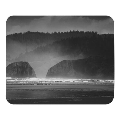 Padded Non-Slip Mousepad - Coastal Echoes