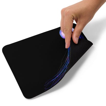 Padded Non-Slip Mousepad - Blue Jellyfish