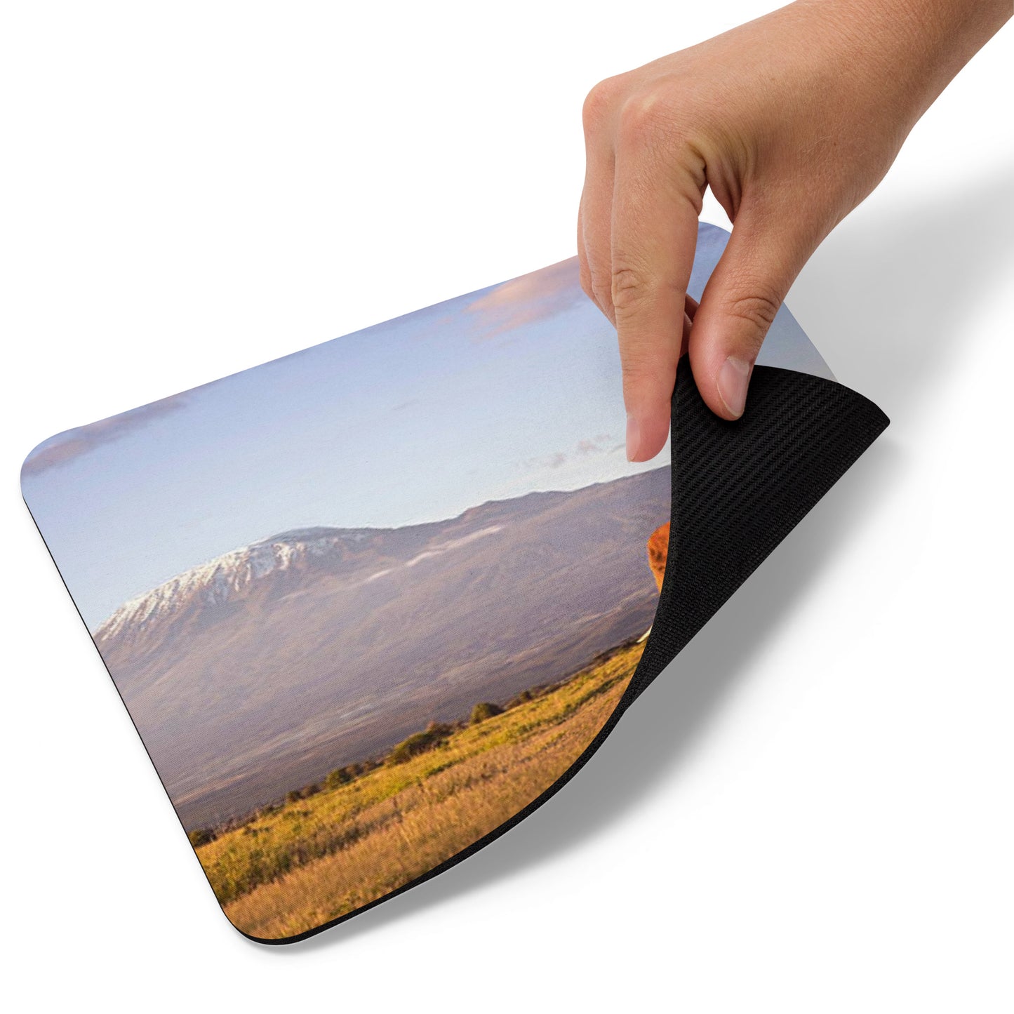 Padded Non-Slip Mousepad - Wandering Elephant