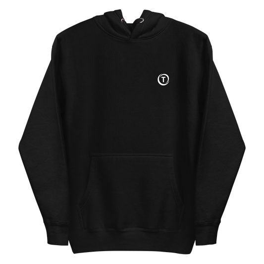 Soft Cotton and Polyester Hoodie - Black - TLWC Logo