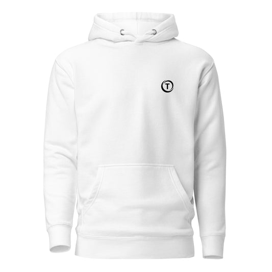 Soft Cotton and Polyester Hoodie - White - TLWC Logo